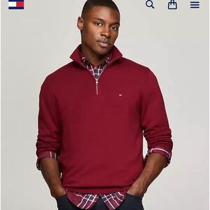 Tommy Hilfiger quarter zip sweater